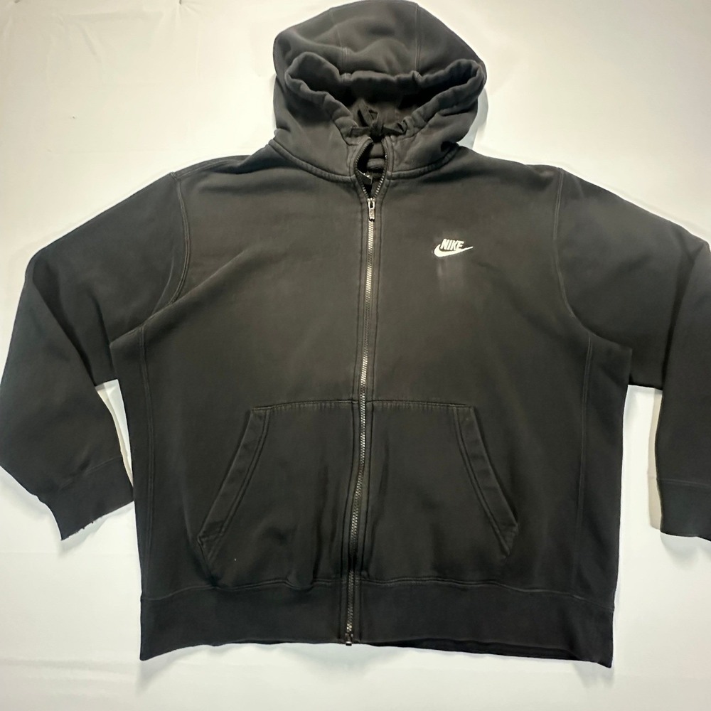 Nike‎ Sportswear Club Fleece Full Zip Hoodie Black XL BV2645-010